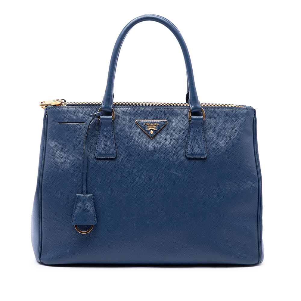 Pre-Loved Prada Large Saffiano Lux Galleria Double Zip Tote